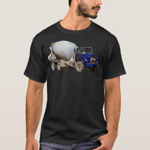 Camiseta Caminhão de Construção de Mistura de Cimento