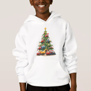 Camiseta Caminhão de Construção de Natal 
