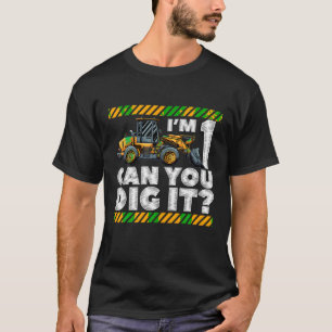 Camiseta Caminhão de construção de primeiros aniversarios I