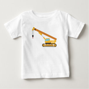 Camiseta Caminhão de Construção Guindaste