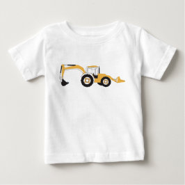 Camiseta Caminhão de Construção Retroescavadeira