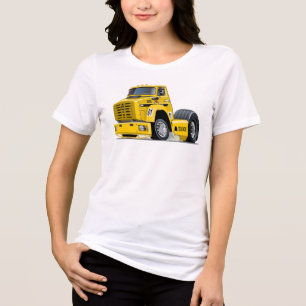 Camiseta Caminhão de corrida de desenho animado