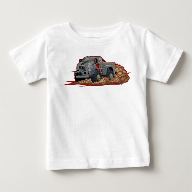 Camiseta Caminhão de desenho animado (Frente)