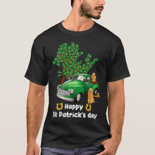 Camiseta Caminhão de Dia de São Patrício para Retriever Our