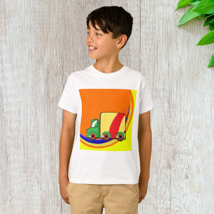 Camiseta Caminhão de Entrega Colorido e Vibrante