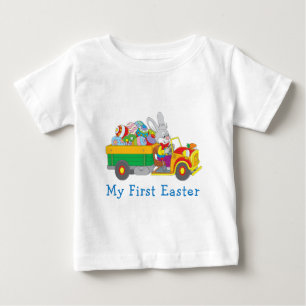 Camiseta Caminhão de Entrega do Coelho de Páscoa   Minha Pr