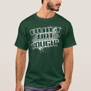 Camiseta Caminhão de Lama Corre Lama Dizendo Construído Não