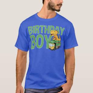 Camiseta Caminhão de Lixo com Dinossauro - Garoto de Aniver