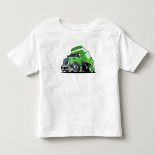 Camiseta Caminhão de lixo de cartum