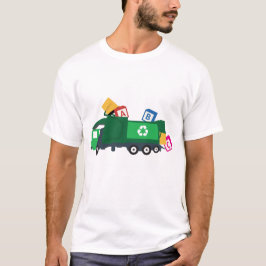 Camiseta Caminhão de Lixo do Reciclagem ABC