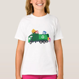 Camiseta Caminhão de Lixo do Reciclagem ABC