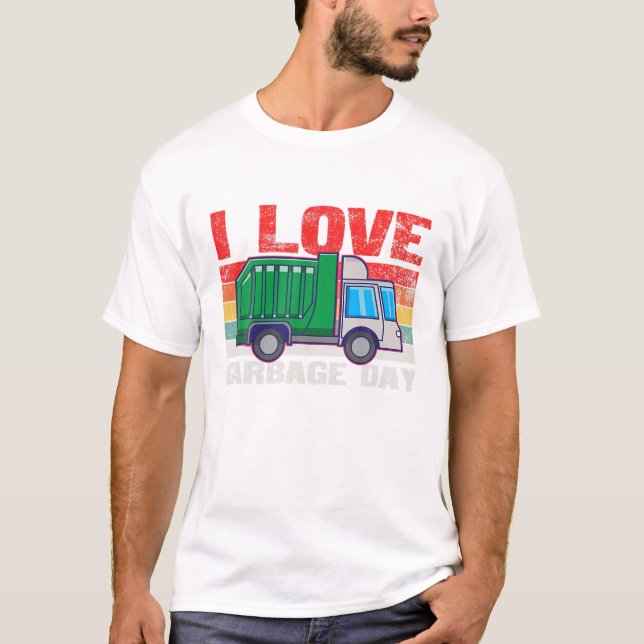 Camiseta Caminhão de Lixo Lover (Frente)