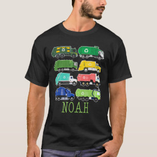 Camiseta Caminhão de Lixo Noah Para Crianças Colecionador E