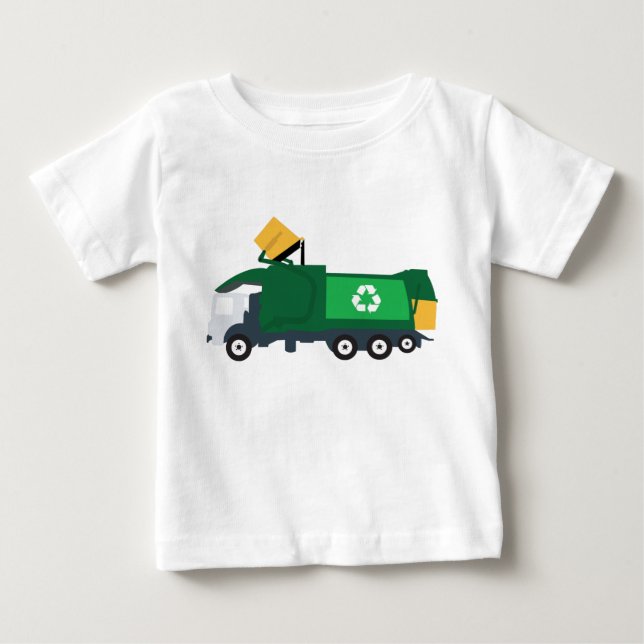 Camiseta Caminhão de lixo reciclável (Frente)