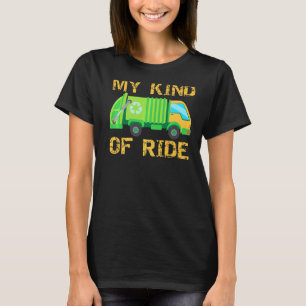 Camiseta Caminhão de lixo Tipo de passeio Dia de reciclagem