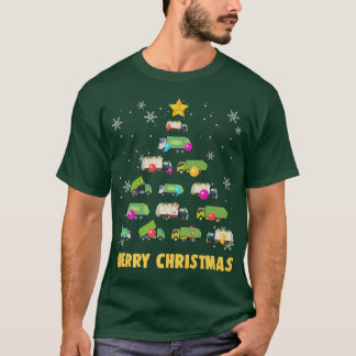 Camiseta Caminhão de Lixo, Trens de Natal