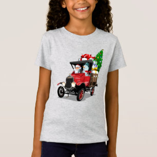 Camiseta Caminhão de Natal da Cartoon