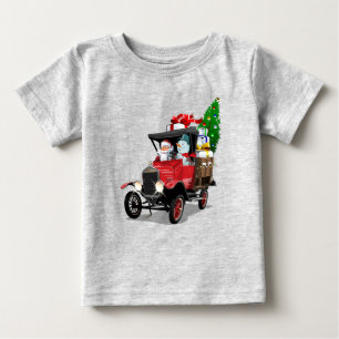 Camiseta Caminhão de Natal da Cartoon