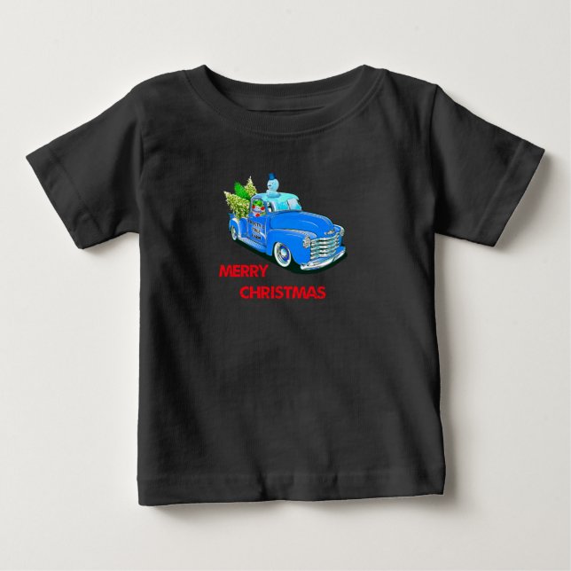 Camiseta Caminhão de Natal Woody (Frente)