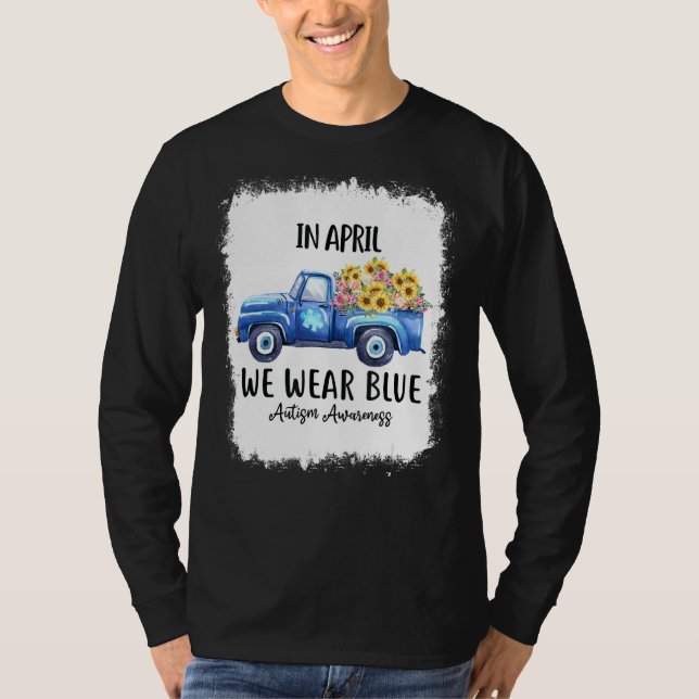 Camiseta Caminhão de peças de quebra-cabeça Vestimos a cons (Frente)