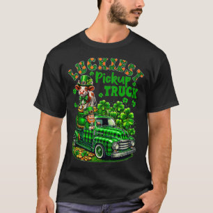 Camiseta Caminhão de Pickup Mais Sortudo - Fazendeiro de Va