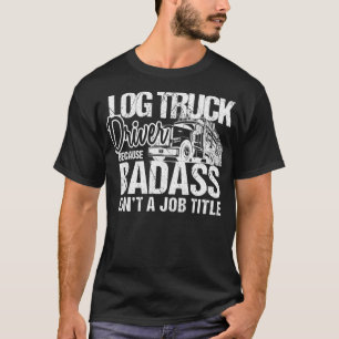 Camiseta Caminhão de Registro Engraçado Caminhão de Regi