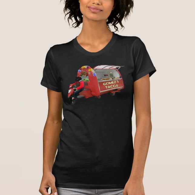 Camiseta Caminhão de Tacos do Gomez  (Frente)