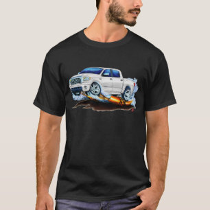 Camiseta Caminhão do branco de Crewmax da tundra de Toyota
