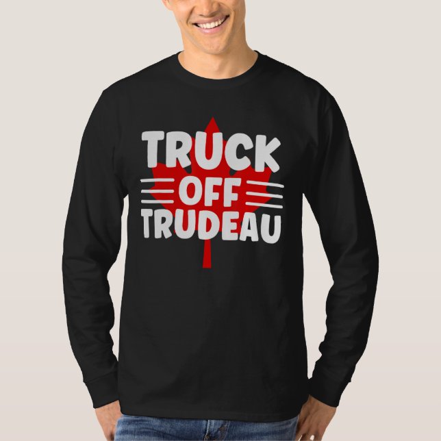 Camiseta Caminhão do Comboio da Liberdade da TRUDEAU 2022 C (Frente)