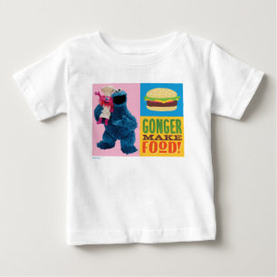 Camiseta Caminhão do Cookie Monster   Gonger Faz Comida