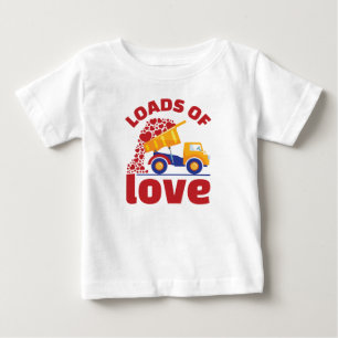 Camiseta Caminhão do Dia dos Namorados Carregado de Amor
