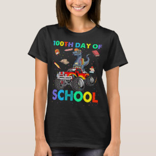 Camiseta Caminhão do Dinossauro 100º Dia das Crianças Escol