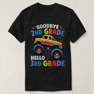 Camiseta Caminhão do Monstro da Graduação do segundo Goodby