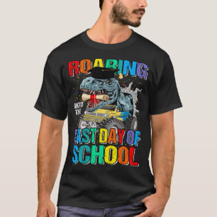 Camiseta Caminhão Do Último Dia Do Monstro Escolar