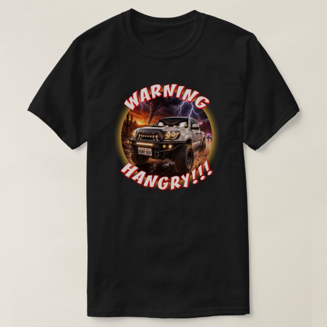 Camiseta Caminhão Faminto (Frente do Design)
