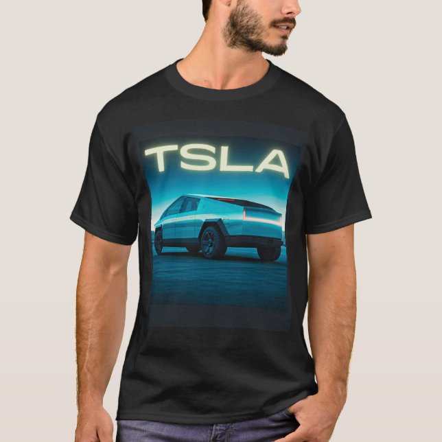 Camiseta Caminhão Futurista Elétrico (Frente)