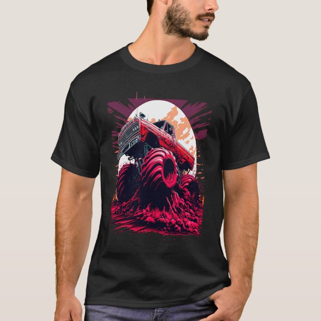 Camiseta Caminhão Grande Monster (Frente)
