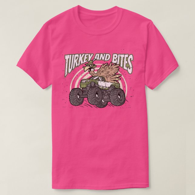 Camiseta Caminhão monstro da Turquia (Frente do Design)