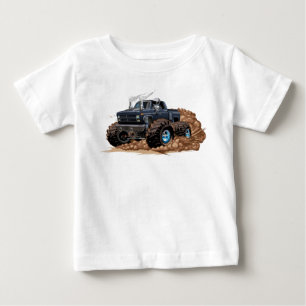 Camiseta Caminhão monstro de cartum