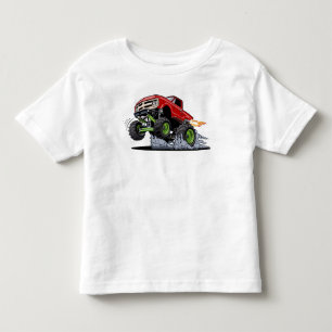 Camiseta Caminhão monstro de cartum