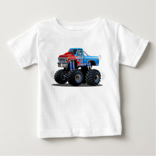 Camiseta Caminhão monstro de cartum