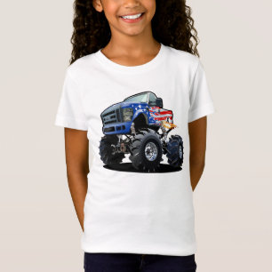 Camiseta Caminhão monstro de cartum