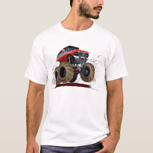 Camiseta Caminhão monstro de desenho animado