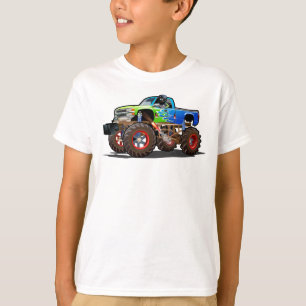 Camiseta Caminhão monstro de desenho animado
