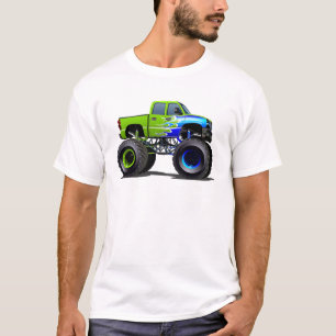 Camiseta Caminhão monstro de desenho animado