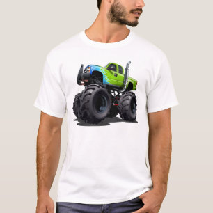 Camiseta Caminhão monstro de desenho animado