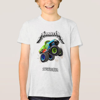 Camiseta Caminhão monstro de desenho animado