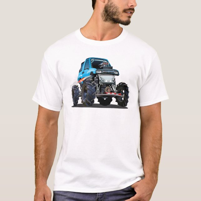 Camiseta Caminhão monstro de desenho animado (Frente)