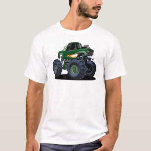 Camiseta Caminhão monstro de desenho animado
