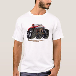 Camiseta Caminhão monstro de desenho animado